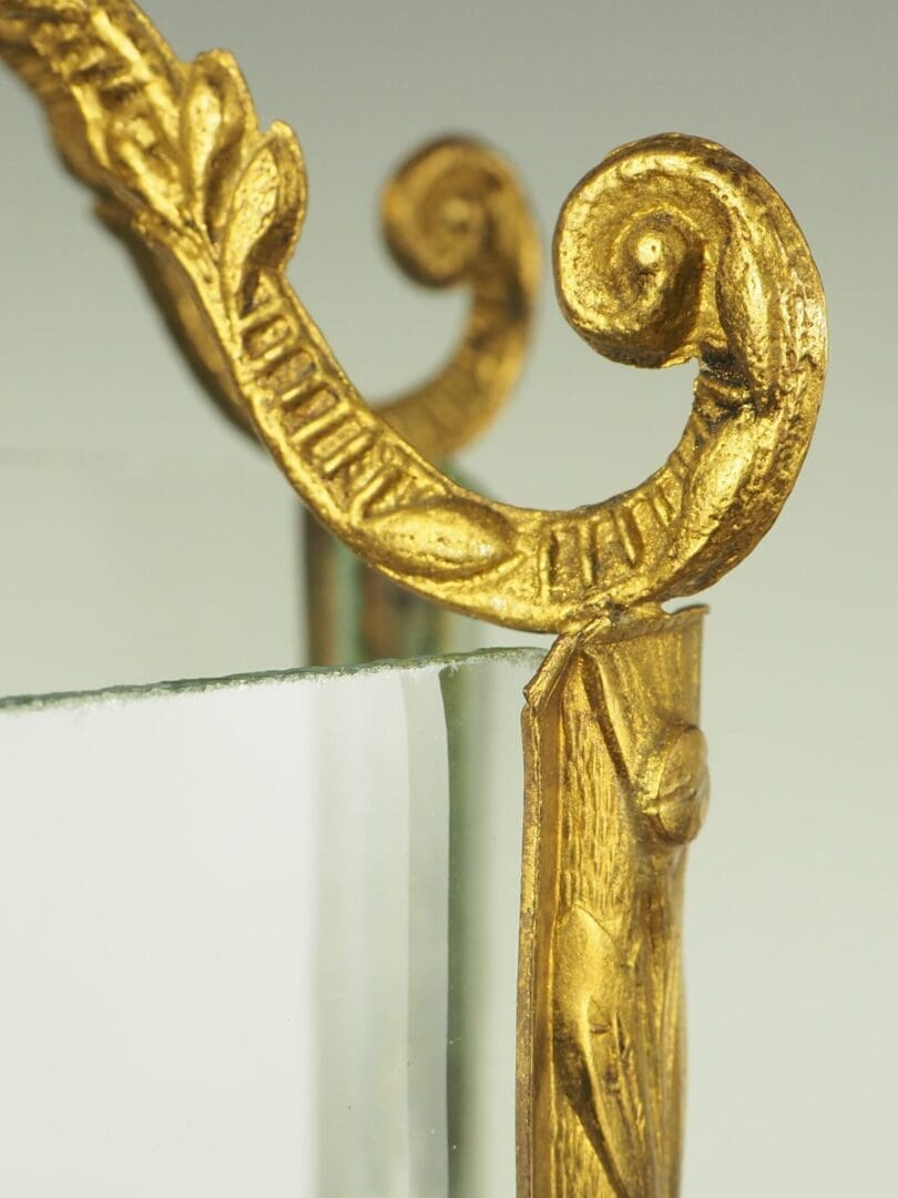 Pair of Vintage Gilt Ceiling Lanterns