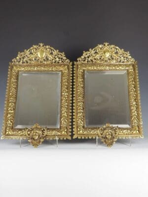 Antique Pair of French Wall Mirrors