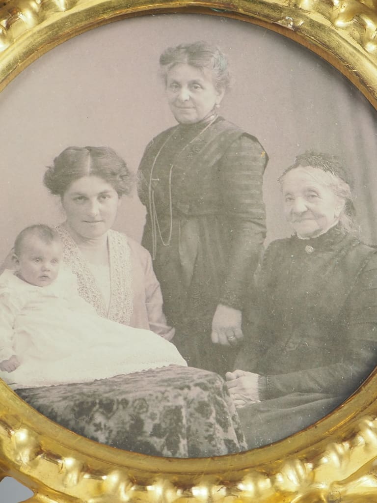 Antique Fine Carved Giltwood Florentine Photo Frames (Pair)