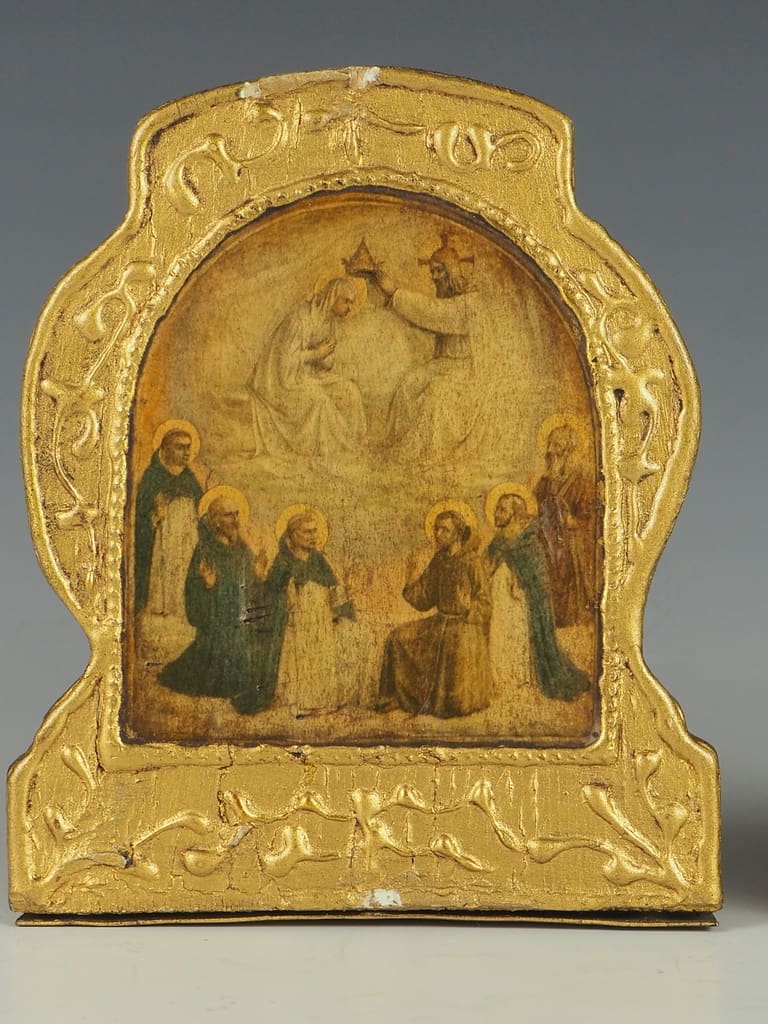 Vintage Florentine Italian Bookends Gilded (Pair)