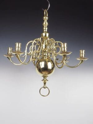 Antique Dutch Flemish Renaissance Chandelier