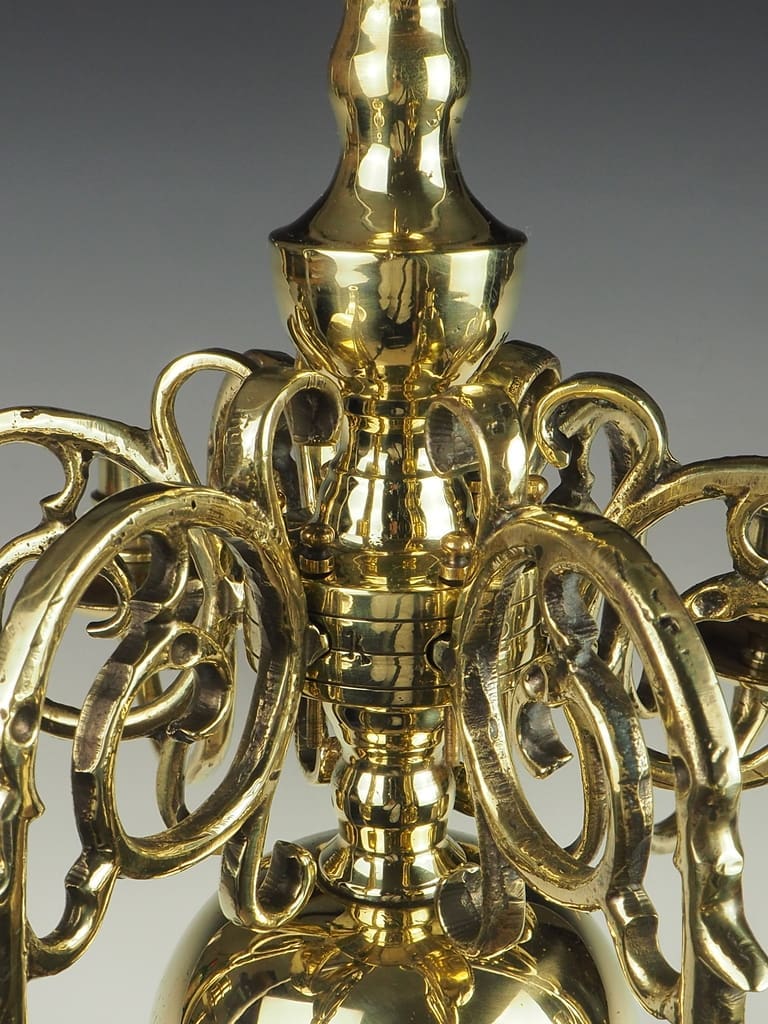 Antique Dutch Flemish Renaissance Chandelier