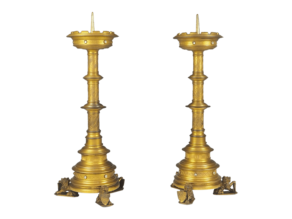 Antique Candleholders