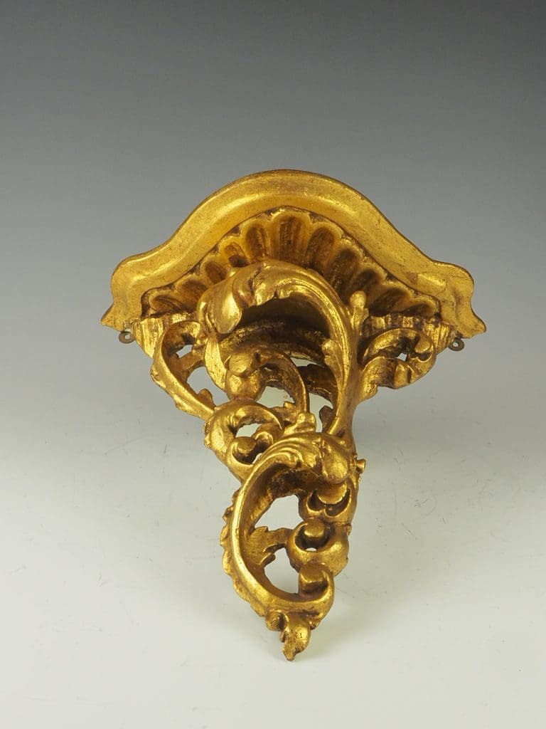 20th Century Giltwood Wall Bracket or Shelf