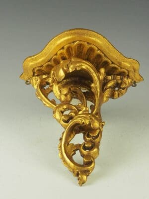 20th Century Giltwood Wall Bracket or Shelf