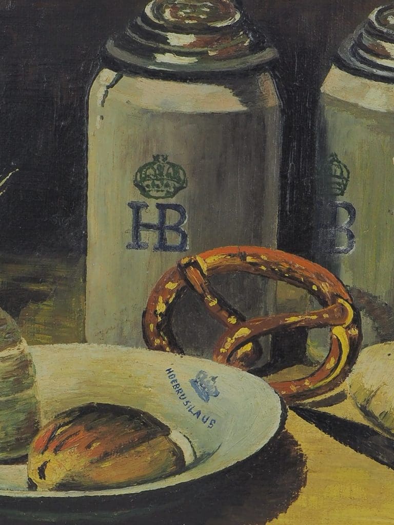 Original Oil Painting French Kitchen Still Life