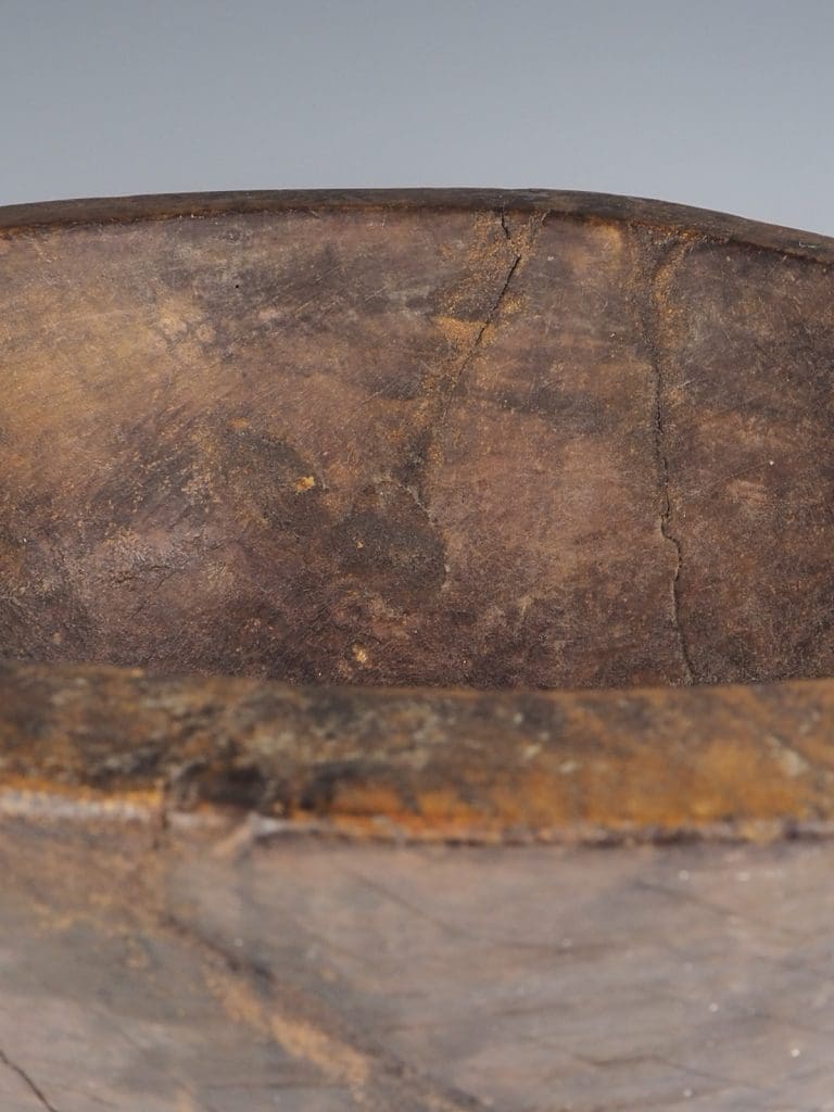 Large Decorative Wooden Friut Bowl