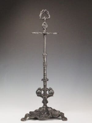 Antique Cast Iron Tool Stand | Cherub Design