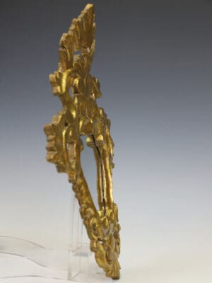 Elegant French Giltwood Rococo Wall Mirror